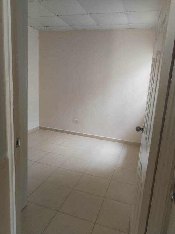Small room with window tiled floor in affordable home Mirador del Bosque Deluxe Pacora Panama