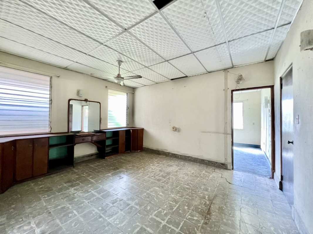 Laundry and back patio of Altos del Golf family house for sale Panama City