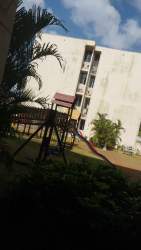 Children playground and garden in residential apartment complex La Chorrera Panama