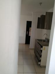 Compact granite countertop kitchen La Chorrera Panama Pacifico affordable apartment for rent