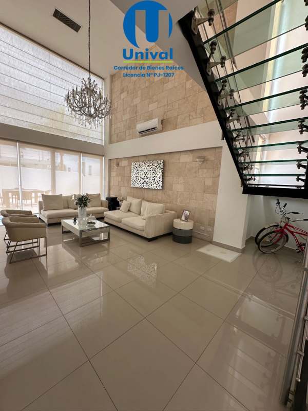 Gourmet kitchen island granite stainless appliances in PH Costa Esmeralda Panama City