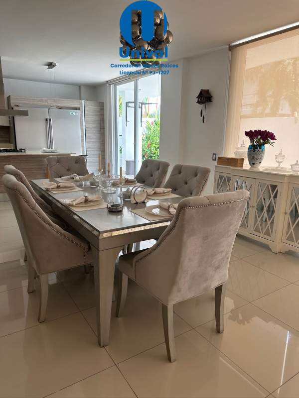 Elegant dining area with natural lighting in PH Costa Esmeralda Costa Sur Panama