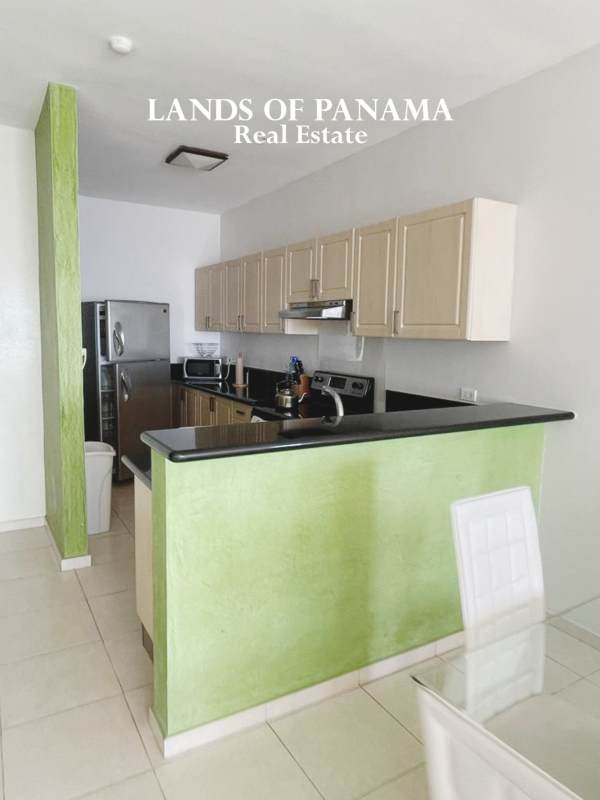 Spacious open living dining area with floor-to-ceiling window and seaview at Vista del Mar Avenida Balboa Panama