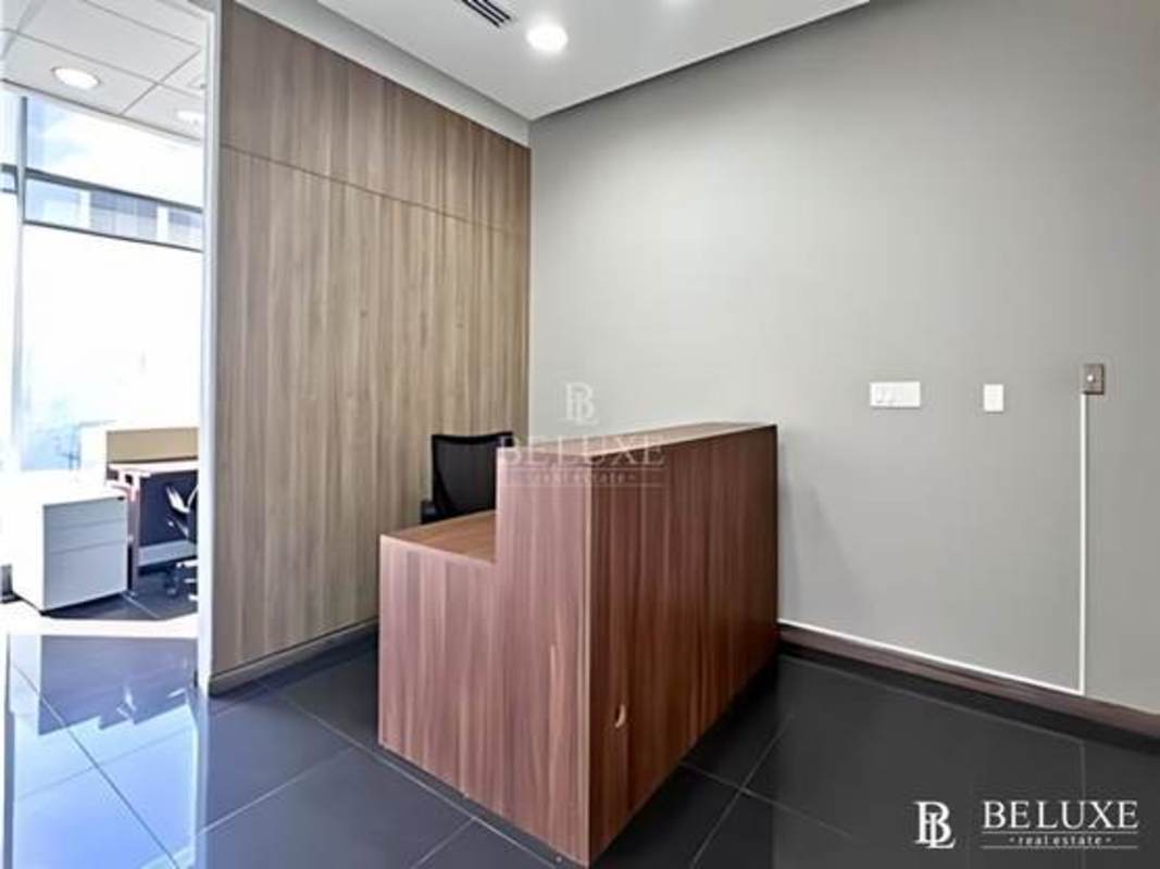 Bright private office furnished with skyline views PH Habitats Bella Vista