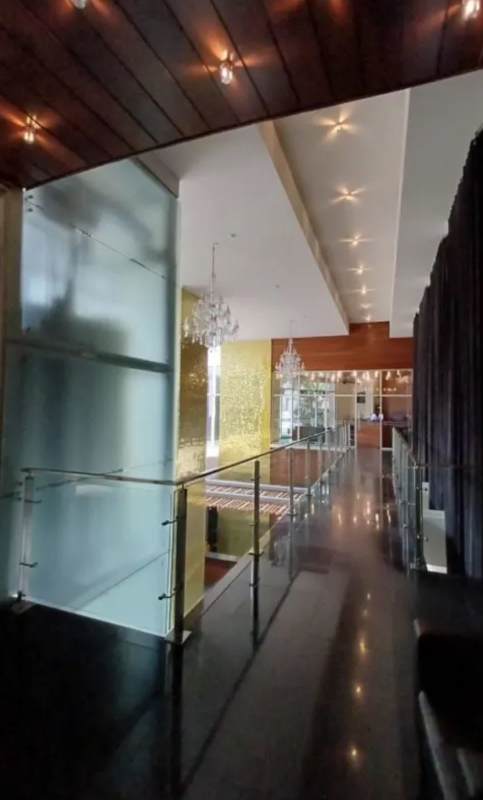 Modern glass tower curve facade PH Denovo Panama City