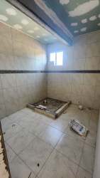 Bedroom with unfinished ceiling and tile floors, natural light window, Residencial Malibu Nueva Gorgona