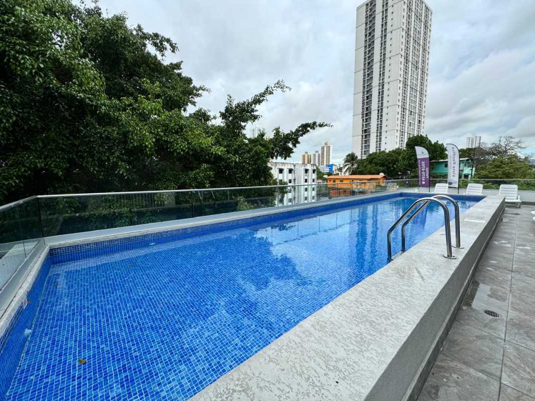 Swimming pool overlooking Panama City at PH Vista Pacífica