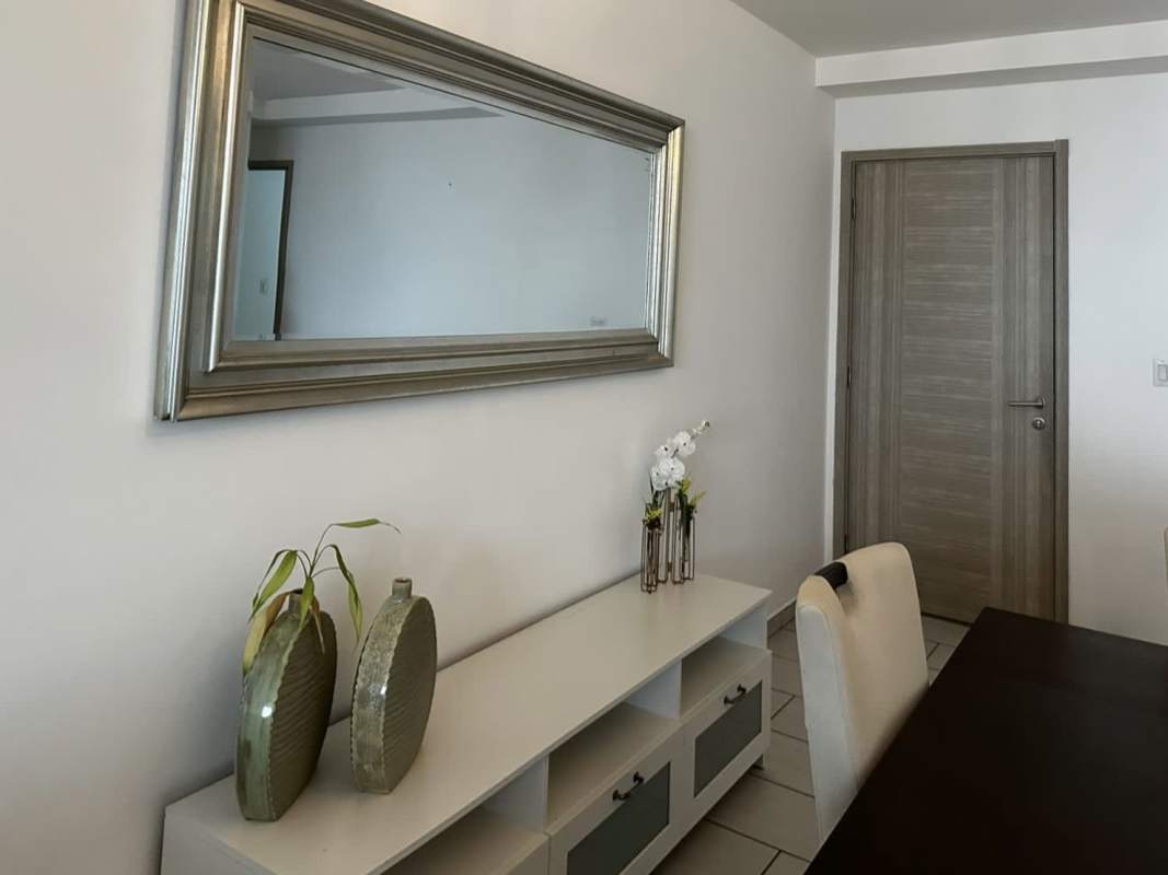 Open plan living dining with balcony at PH The Towers San Francisco Panama