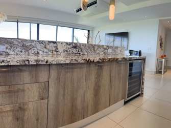 Spacious principal bedroom with sea view balcony in Punta Caelo San Carlos Panama