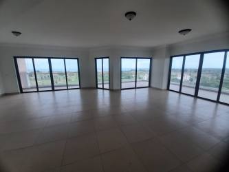 Modern kitchen island granite countertops stainless appliances ocean view PH Las Olas Vista Mar Panama