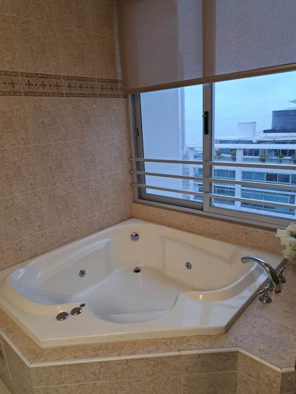 Large master bedroom with ocean views in PH Solmarina for rent Panama