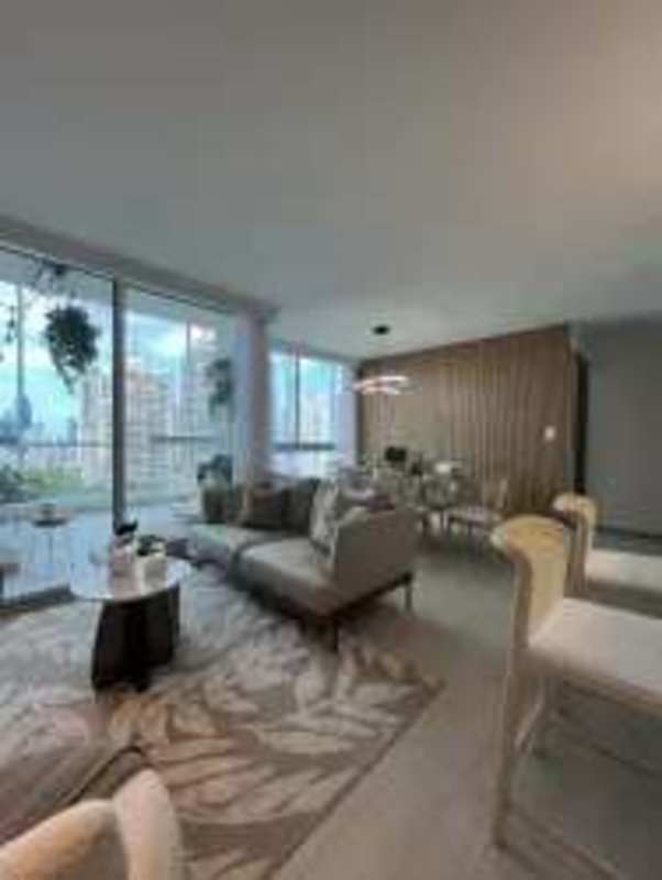 Kitchen with quartz countertops, wood cabinetry, open plan in Edison Gardens Panama