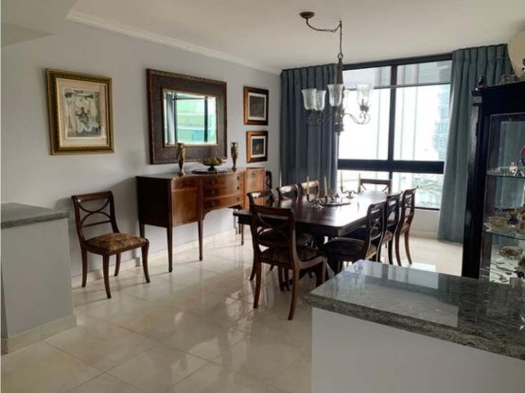 Spacious bedroom with windows city skyline PH Costa del Mar Marbella Panama