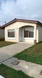 One story house facade with red roof at PH Espavé Vacamonte Arraiján Panama for rent