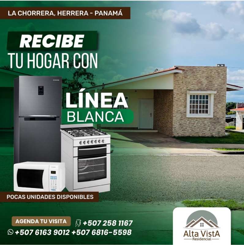 Street in Altavista Residencial featuring new affordable homes La Chorrera Panama