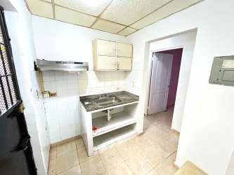 Bright living and dining room with tiled floors in Villas del Carmen La Chorrera Panama