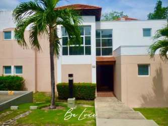 Outdoor terrace with BBQ townhouse Costa Blanca Decameron Farallon Panama