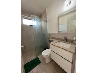 Second bedroom with AC, bunks, modern style, sea proximate apartment Playa Caracol