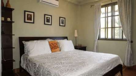 Spacious master bedroom with terrace access and Pacific ocean view Altos del María Panama