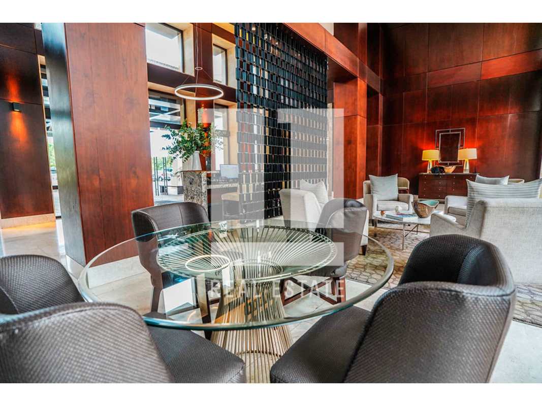 Gourmet kitchen with marble countertops, stainless appliances Santa María Court East Panama