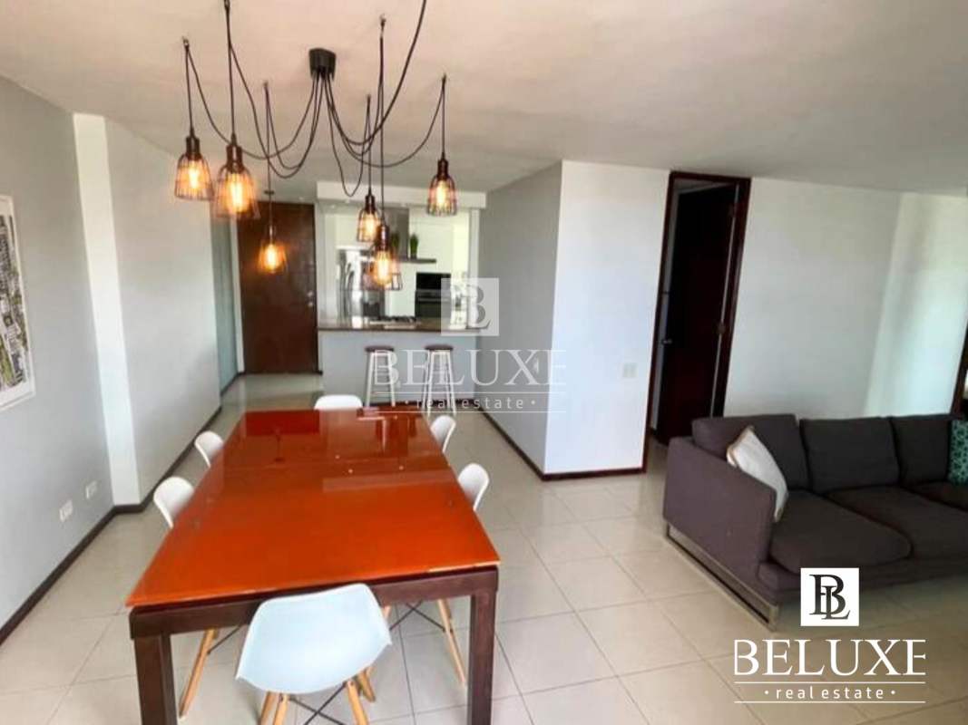 Apartment kitchen with granite countertops, stainless steel appliances in PH Pacific Wind Punta Pacifica Panama