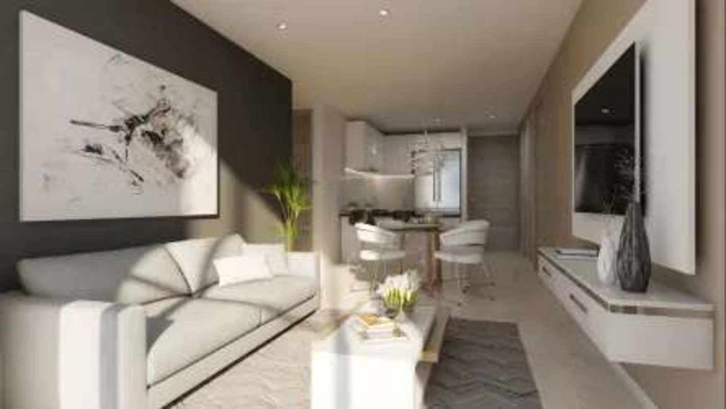 Outdoor pool with cabanas and gardens Panorama 360 Green City Panama