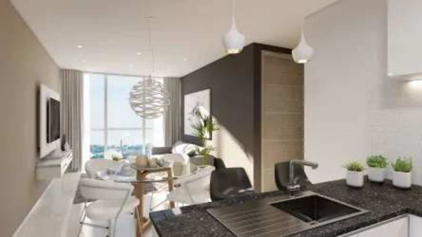 Fully equipped gym with cardio and weight machines in Panorama 360 Panama