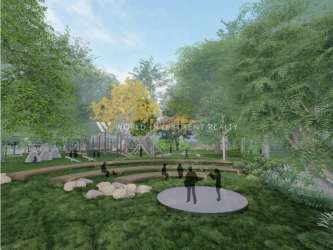 Single-story contemporary villa with carport, garden and street in Terra Viva Coronado