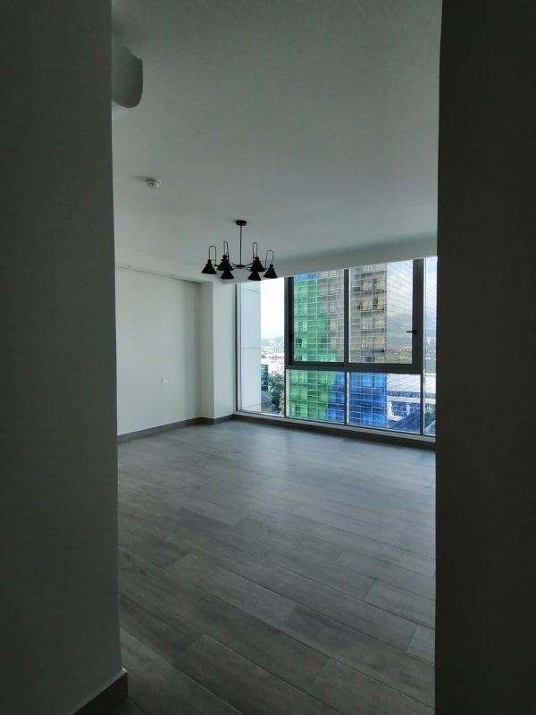 Contemporary kitchen with granite countertops and stainless steel appliances in PH Regalia Costa del Este Panama