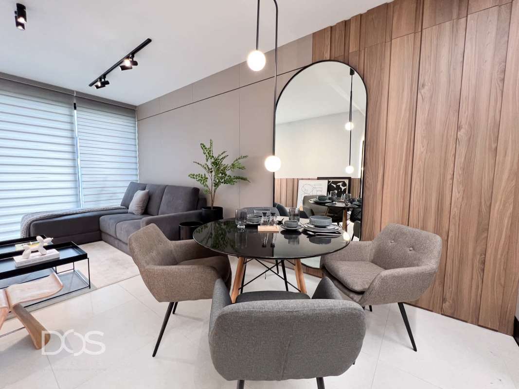 Spacious master bedroom with sea view balcony walk-in closet Coco Place Panama City