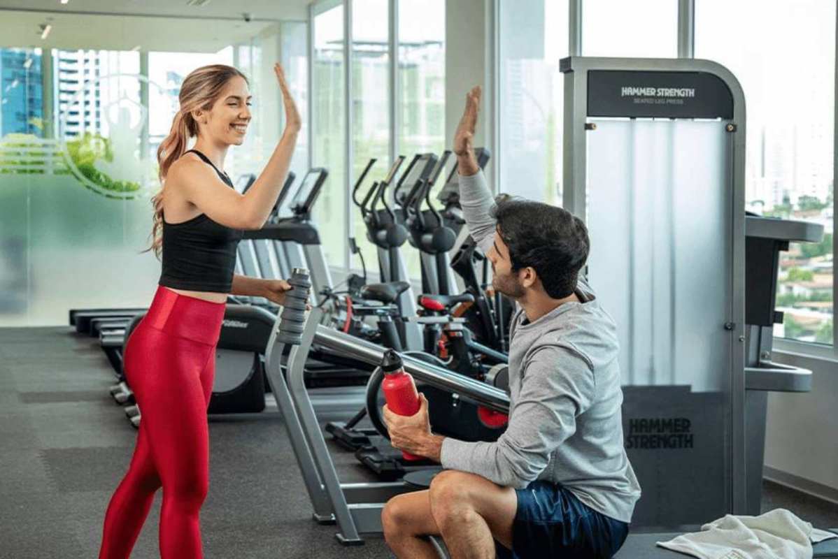 Elegant bedroom with large windows and neutral decor in Murano Tower Coco del Mar Panama