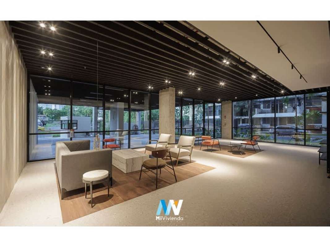 Spacious bedroom with marble floor and ocean view window PH Caleta Coco del Mar