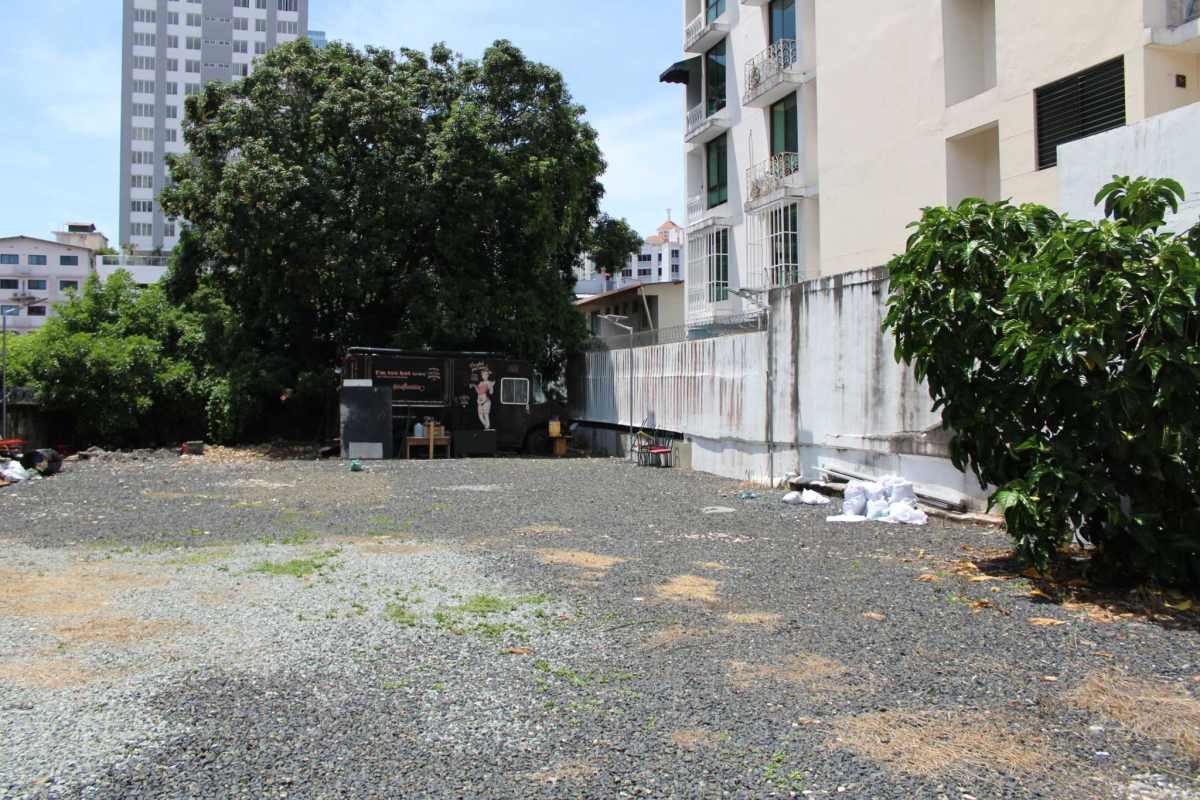Central Panama City vacant lot, flat terrain with mature tree and easy access in San Francisco District