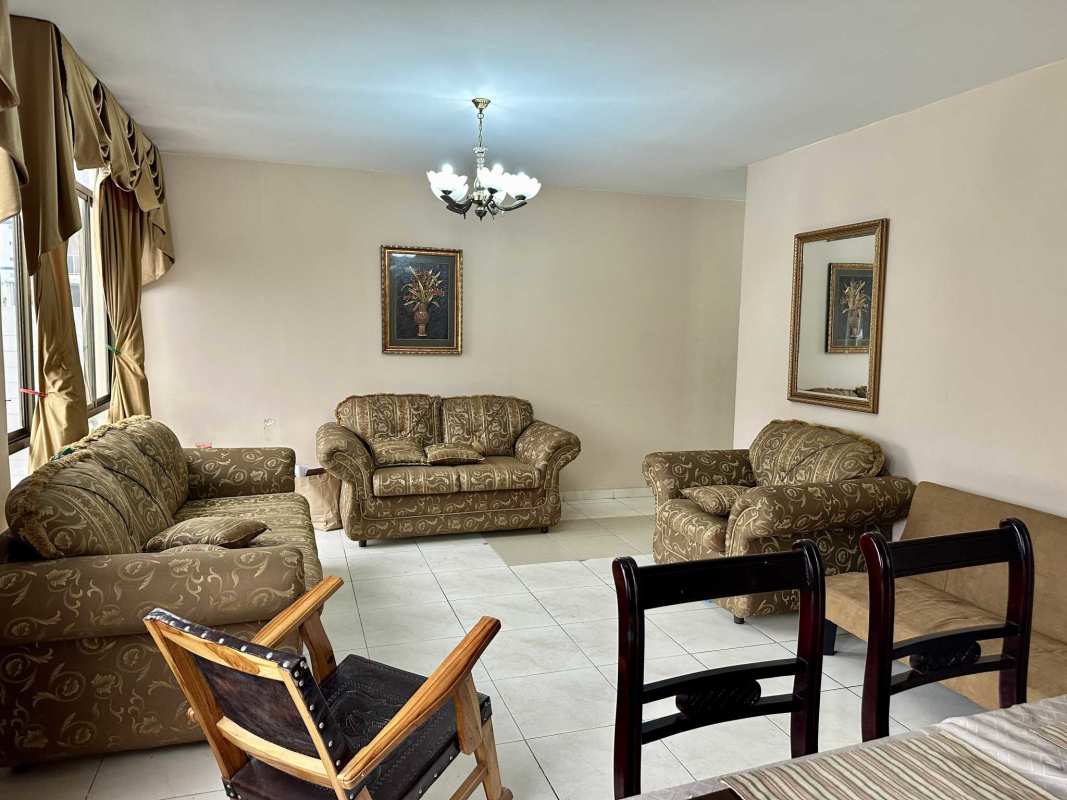 Full bathroom with shower tile vanity inside PH Golden Gate Tower San Francisco Panama