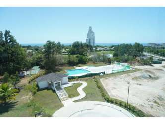 Spacious living dining area with sliding glass doors leading to balcony Sherman 2 Bijao