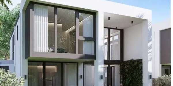 Rooftop pool lounge with plants and seating overlooking Panama City at Ciudad Nueva Residences