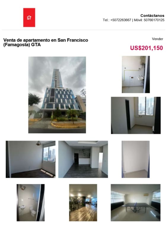 San Francisco Bay condo towers with gated access lush landscape Panama City real estate