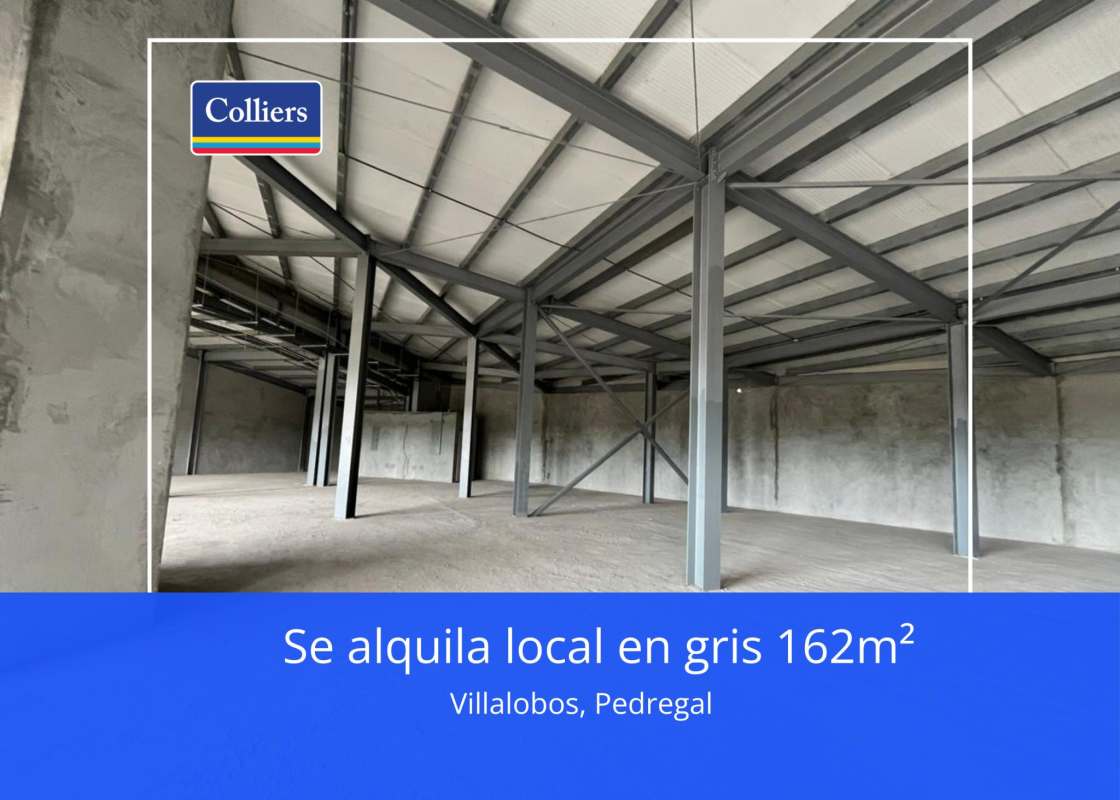 Interior view of commercial space with exposed walls and ceiling, available for rent in Villalobos Plaza Panama City