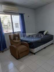 Entry hall with glass doors and natural lighting Cantarrana Chitré Panama