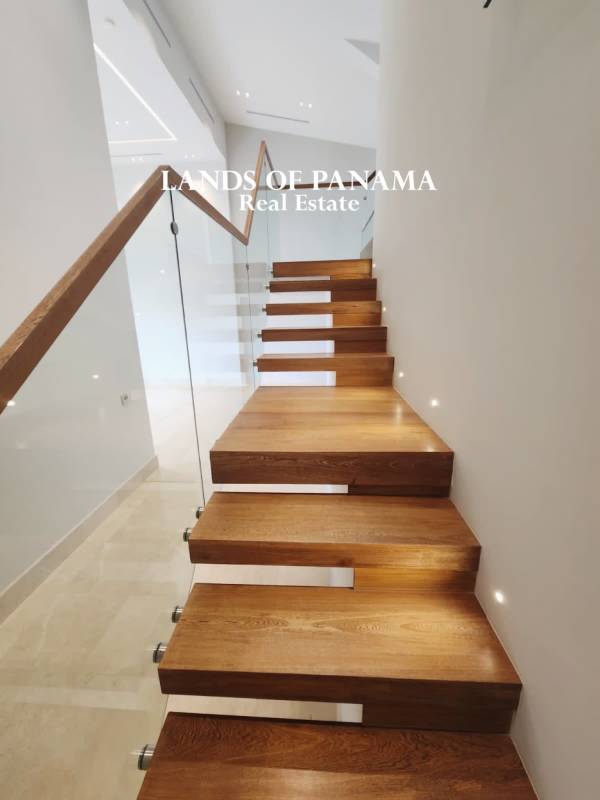 Gourmet kitchen with marble floors, high-end cabinetry and appliances at The Reserve Santa María Panama