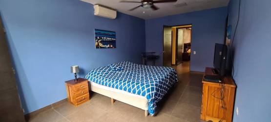 Spacious master bedroom with balcony, ocean views, AC in Residencial San Marino Colon Panama
