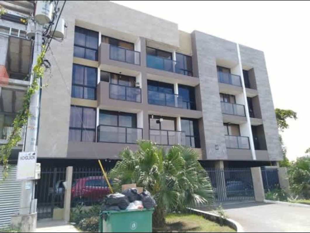 Apartment stairwell with metal railings and natural light PH Villa Andalucía Las Acacias Panama City
