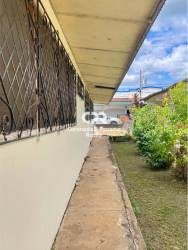Side of commercial house with secure windows and garden in Santiago de Veraguas Panama