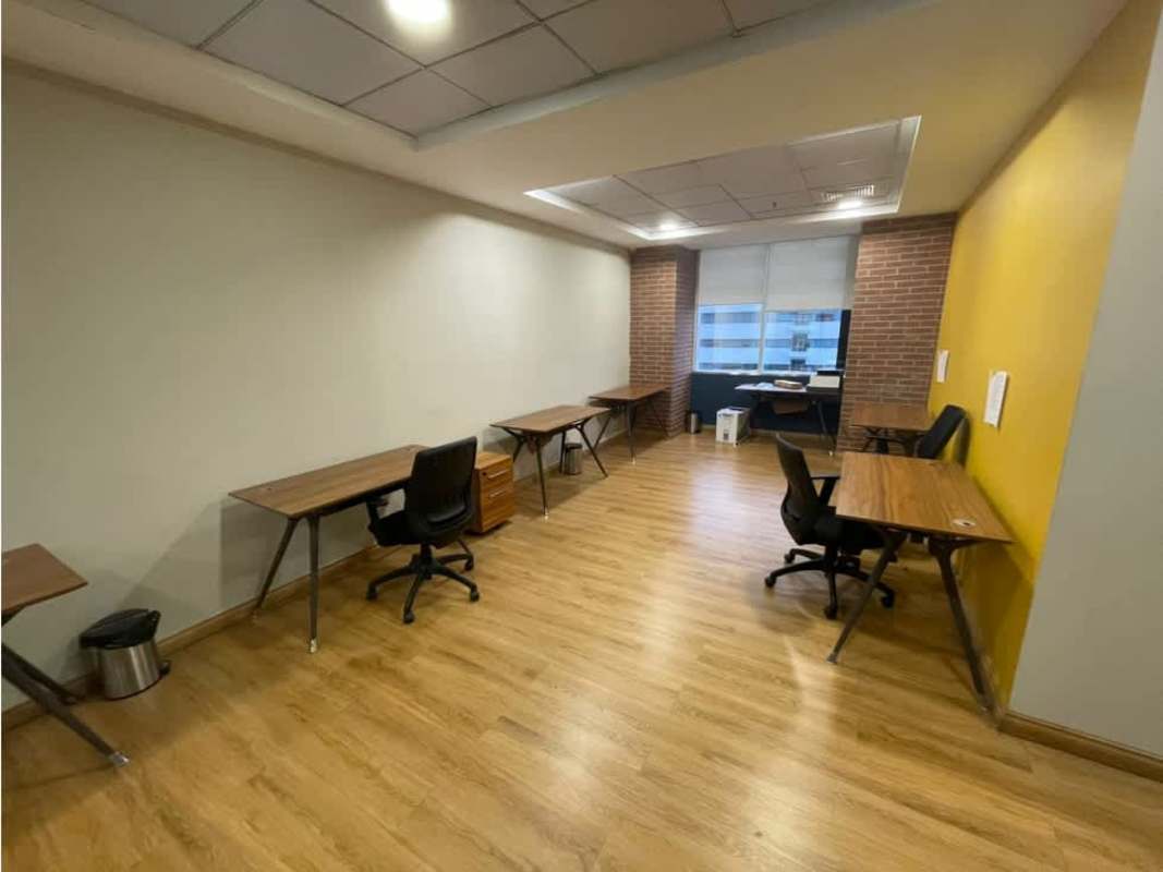 Reception waiting area with frosted glass modern design Panama City