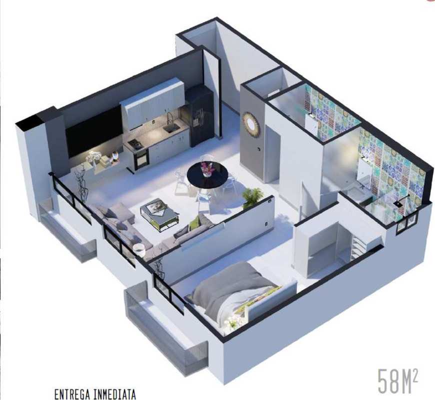 Minimalist bedroom with large window overlooking Panama City from The Gray Tower on Calle 50