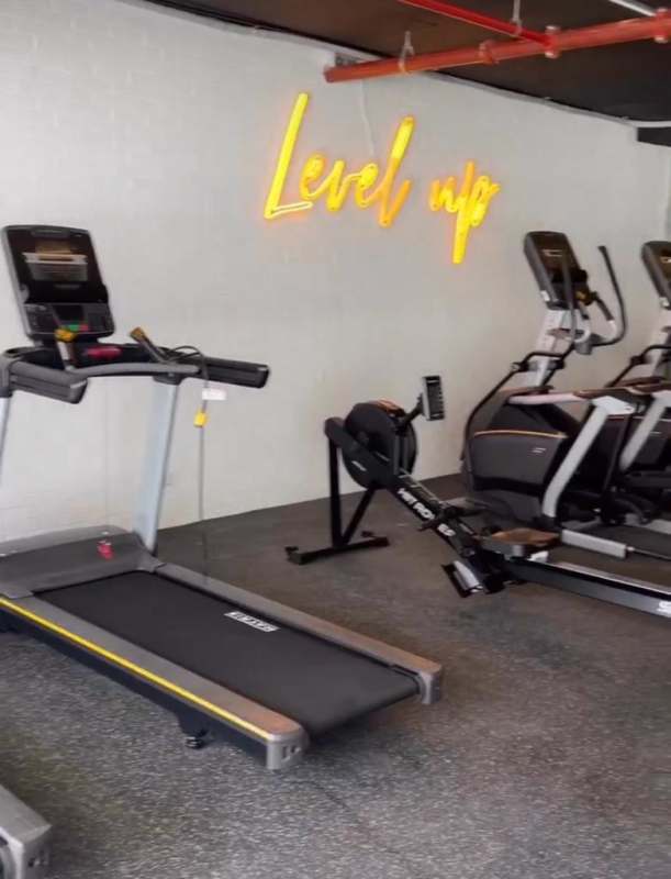 Gym with treadmills, elliptical machines in Panama Viejo Residences Panama