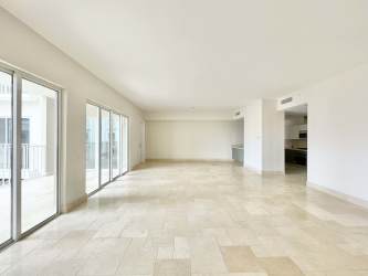 View from patio overlooking the pool and Pacific Ocean at Buenaventura Panama