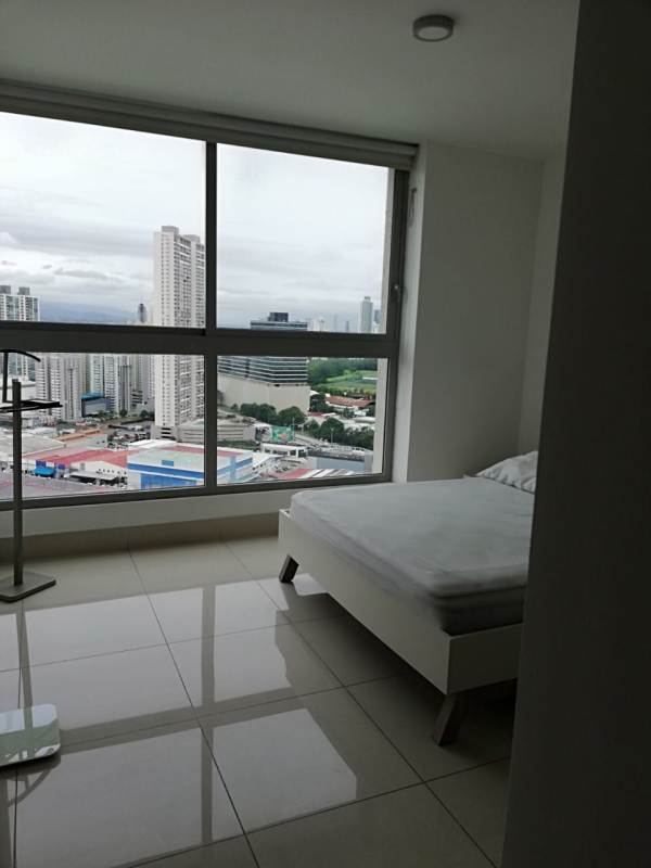 Furnished third bedroom with closet ensuite bathroom PH Mirador Costa del Este Panama City