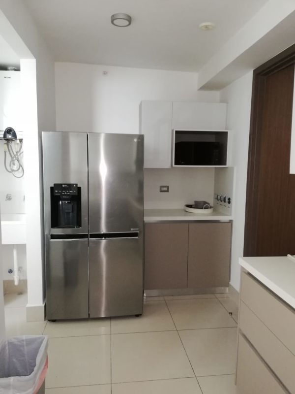 Second bedroom fully furnished with closet ensuite bathroom PH Mirador Costa del Este Panama City