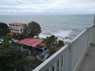 Infinity-edge pool with ocean view PH Playa Corona Residences beach condo Panama